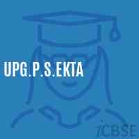 Upg.P.S.Ekta Primary School Logo