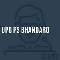 Upg Ps Bhandaro Primary School Logo