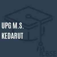 Upg M.S. Kedarut Middle School Logo