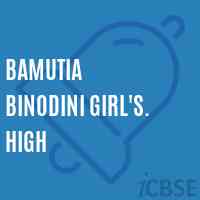 Bamutia Binodini Girl'S. High Secondary School Logo