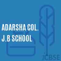 Adarsha Col. J.B School Logo