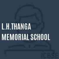 L.H.Thanga Memorial School Logo