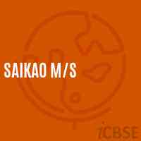 Saikao M/s School Logo
