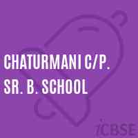 Chaturmani C/p. Sr. B. School Logo