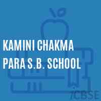 Kamini Chakma Para S.B. School Logo