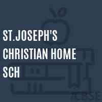 St.Joseph'S Christian Home Sch Secondary School Logo