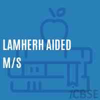 Lamherh Aided M/s School Logo