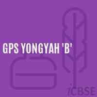 Gps Yongyah 'B' Primary School Logo