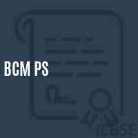 Bcm Ps Primary School Logo