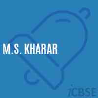 M.S. Kharar Middle School Logo