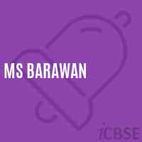 Ms Barawan Middle School Logo