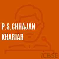 P.S.Chhajan Khariar Primary School Logo