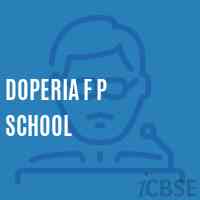 Doperia F P School Logo