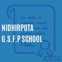 Nidhirpota G.S.F.P School Logo