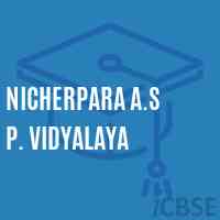 Nicherpara A.S P. Vidyalaya Primary School Logo