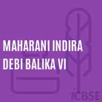 Maharani Indira Debi Balika Vi Senior Secondary School Logo