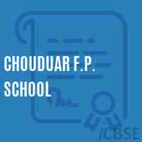 Chouduar F.P. School Logo