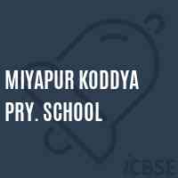 Miyapur Koddya Pry. School Logo