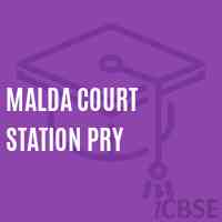 Malda Court Station Pry Primary School Logo