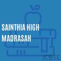 Sainthia High Madrasah School Logo
