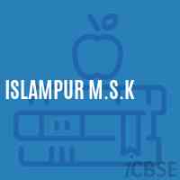 Islampur M.S.K School Logo