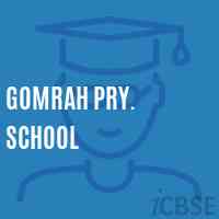Gomrah Pry. School Logo