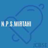 N.P.S.Mirtahi Primary School Logo
