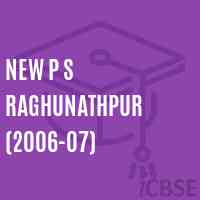 New P S Raghunathpur (2006-07) Primary School Logo