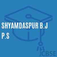 Shyamdaspur B.J P.S Primary School Logo