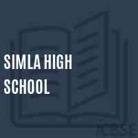 Simla High School Logo