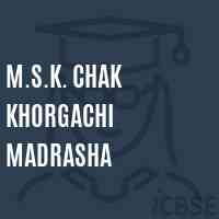 M.S.K. Chak Khorgachi Madrasha School Logo