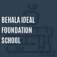 Behala Ideal Foundation School Logo