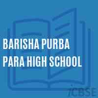 Barisha Purba Para High School Logo