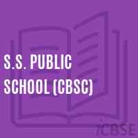 S.S. Public School (Cbsc) Logo