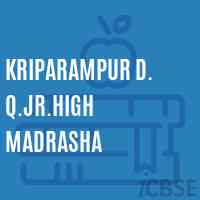 Kriparampur D. Q.Jr.High Madrasha School Logo