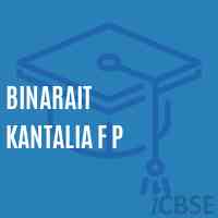 Binarait Kantalia F P Primary School Logo