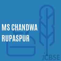 Ms Chandwa Rupaspur Middle School Logo