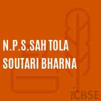N.P.S.Sah Tola Soutari Bharna Primary School Logo