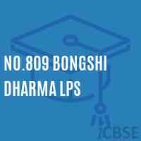 No.809 Bongshi Dharma Lps Primary School Logo