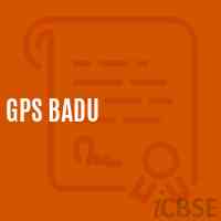 Gps Badu Primary School Logo