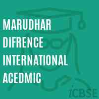 Marudhar Difrence International Acedmic Middle School Logo