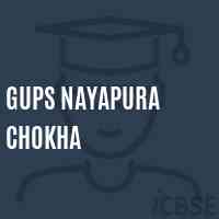 Gups Nayapura Chokha Middle School Logo