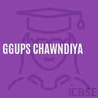 Ggups Chawndiya Middle School Logo