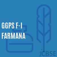 Ggps F-I Farmana Primary School Logo