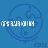 Gps Rair Kalan Primary School Logo