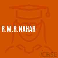 R.M.R.Nahar Senior Secondary School Logo