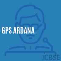 Gps Ardana Primary School Logo