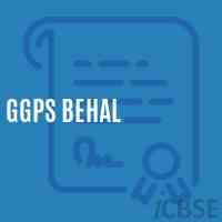 Ggps Behal Primary School Logo