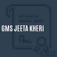 Gms Jeeta Kheri Middle School Logo