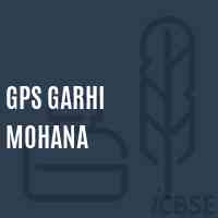 Gps Garhi Mohana Primary School Logo